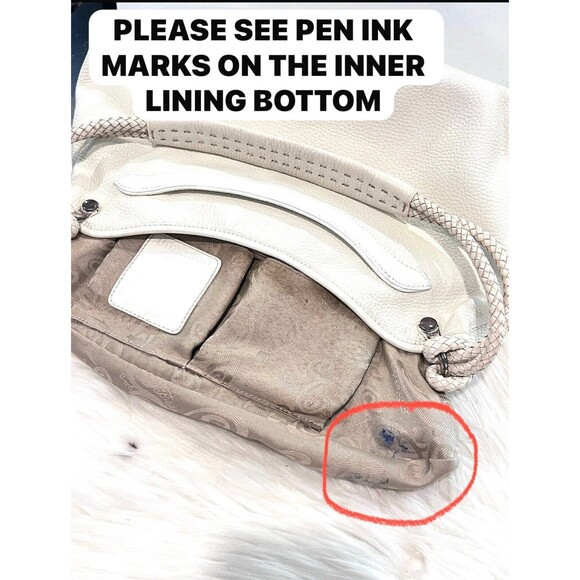 Brighton Masterpiece Magnolia La Sagrada 3D Floral Appliqué Shoulder Bag MRP$450 - Picture 4 of 12